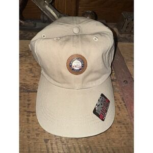 Vintage Olympia Field‎ 2003 U.S. Open Strapback Hat Cap Beige by Ahead Vintage
